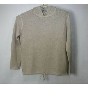 Pullover heavy cable knit for women size large